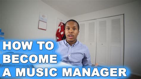 how to be a music manager and why you should always keep an open mind